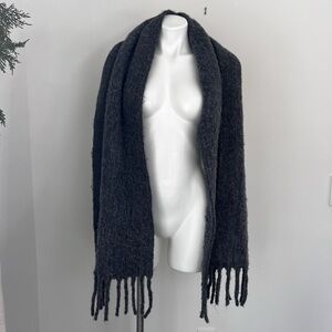 J.Crew Charcoal Scarf